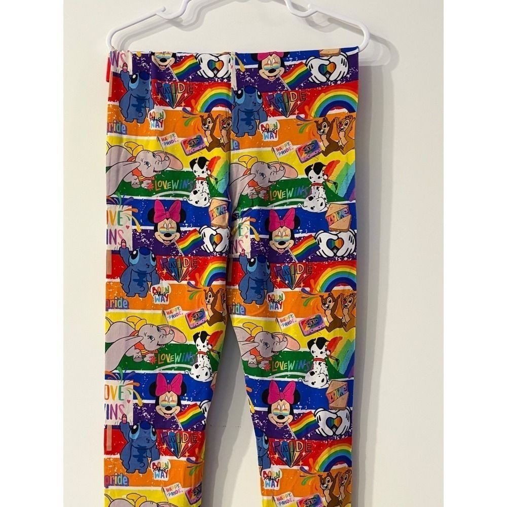 Disney Pride Shephard's Sleepers Kids PJ‎ Set Love Wins Mickey Stitch 9/10y - Picture 8 of 10